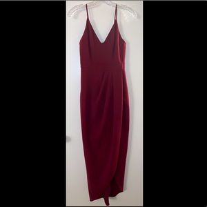 BHLDN Bridesmaid Dress - Maroon - Size US 2